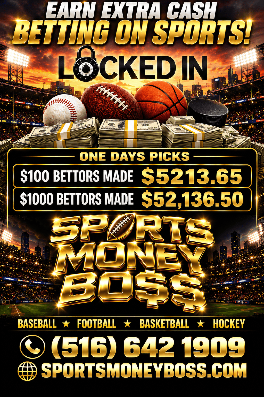 Sports Money Boss flyer 12