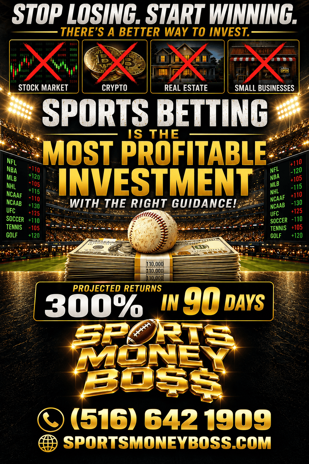 Sports Money Boss flyer 3